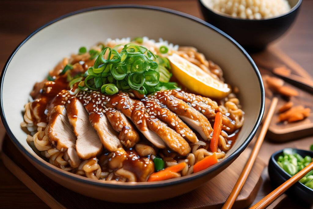 Chicken Gyudon Recipe
