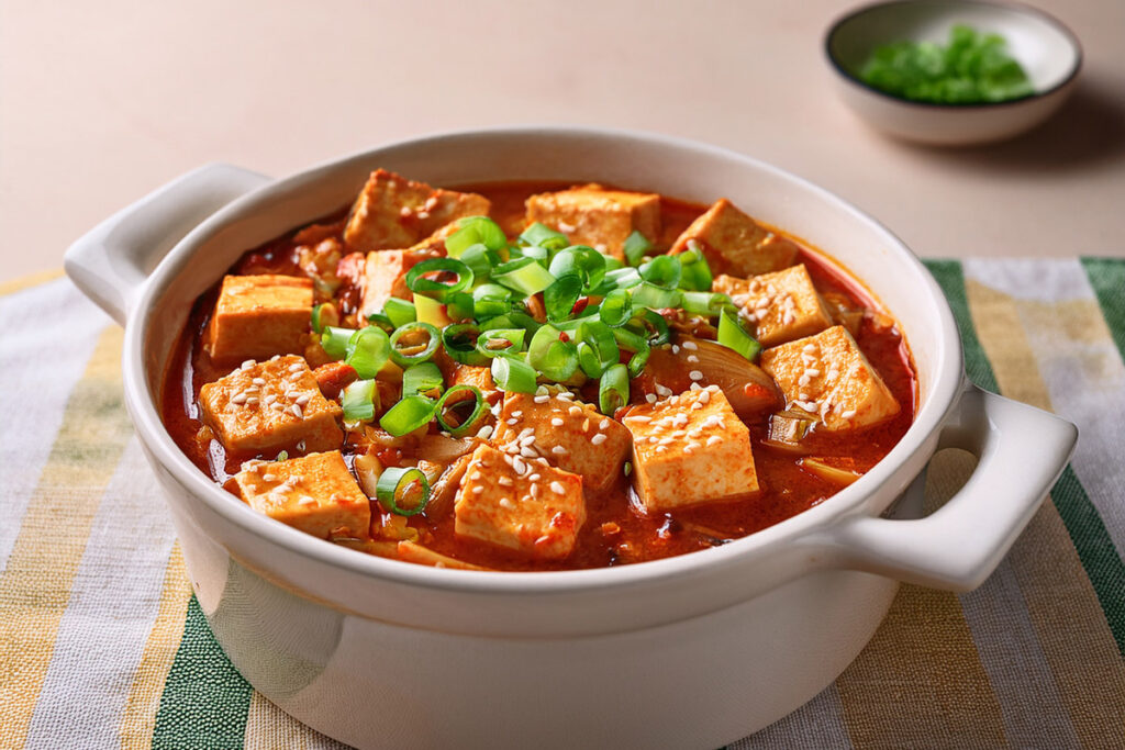 Kimchi Stew (Kimchi Jjigae) No Red Meat