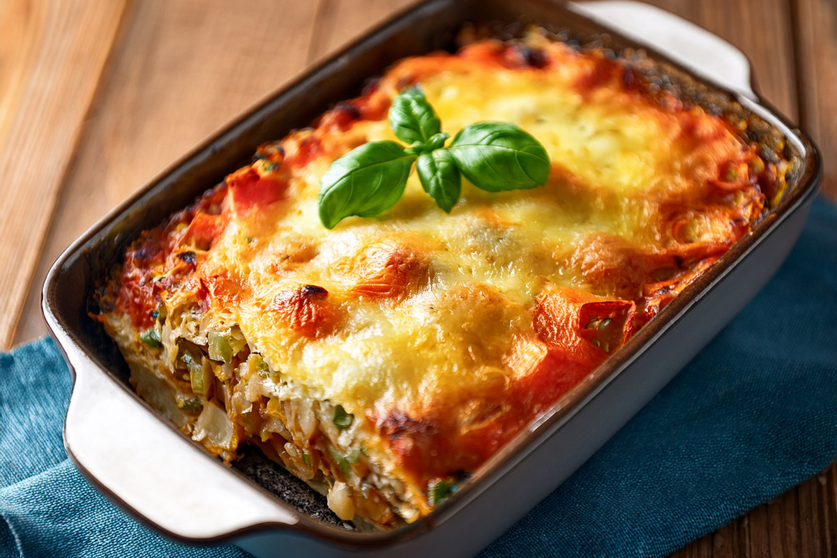Vegetarian Spicy Moussaka
