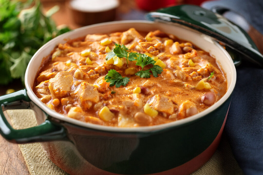 Creamy White Chicken Chili